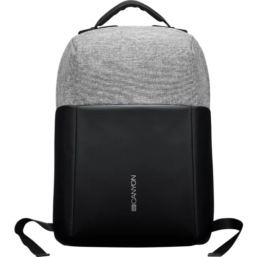 Canyon Backpack for 15.6&quot; laptop, black and dark gray (Material: 900D Glued Polyester and 600D Polyester) - CNS-CBP5BG9