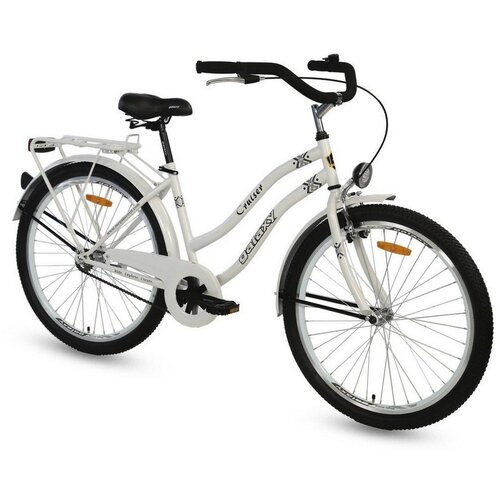 Mega Favorit bicikl GALAXY CRUISER 26&amp;quot; bela Slike