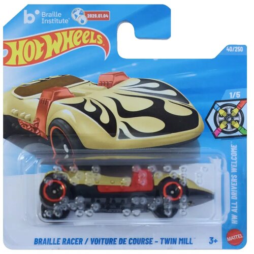 Mattel Hot Wheels: Braille Racer / Dirka&scaron;ki Avto - Twin Mill, avtomobilček 1/64 - Cene