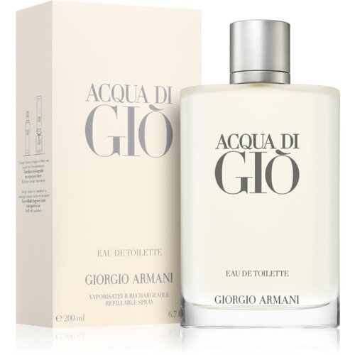 Armani Acqua di Gi&amp;ograve; toaletna voda punjiva za mu&amp;scaron;karce 200 ml Slike