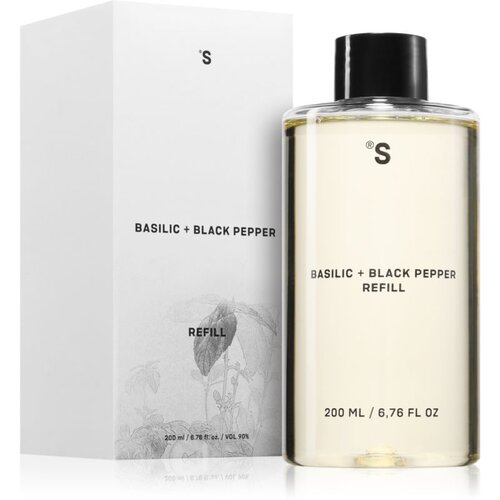 Sister&amp;#039;s Aroma Basilic + Black Paper nadomestno polnilo za aroma difuzor 200 ml Slike