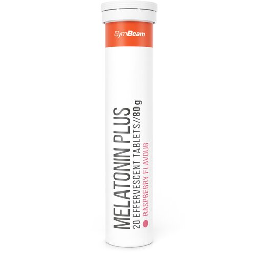 GymBeam Melatonin Plus effervescent 80 g malina Slike