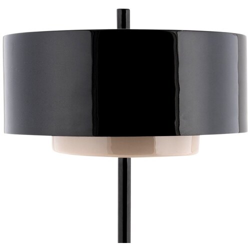 Leitmotiv Crna metalna stolna lampa (visina 50 cm) Grato Anillo &amp;ndash; Slike