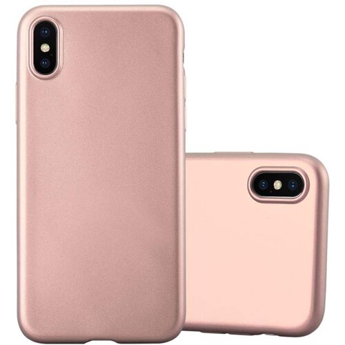 Cadorabo Case, združljiv z Apple v kovinskem rosă &permil; Gold - za&scaron;čitni pokrov iz fleksibilnega silikona TPU, (20582986) Cene
