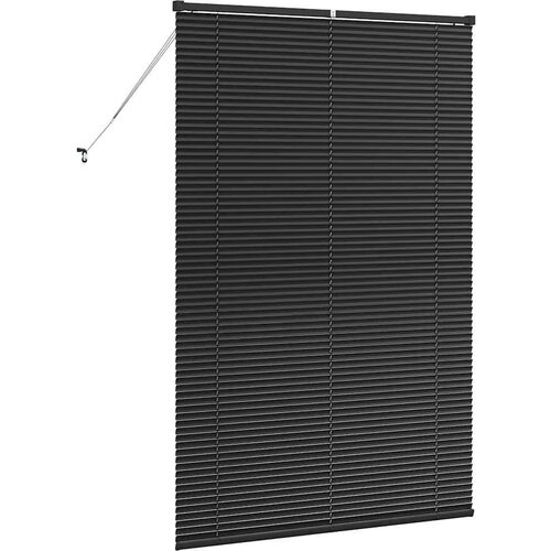  Zavjesa za prozor sa zavjesama Ostalo Crna 120 x 175 cm Aluminij Slike