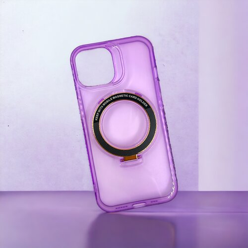  futrola jelly magsafe za iphone 15 pro max (6.7) ljubicasta Slike