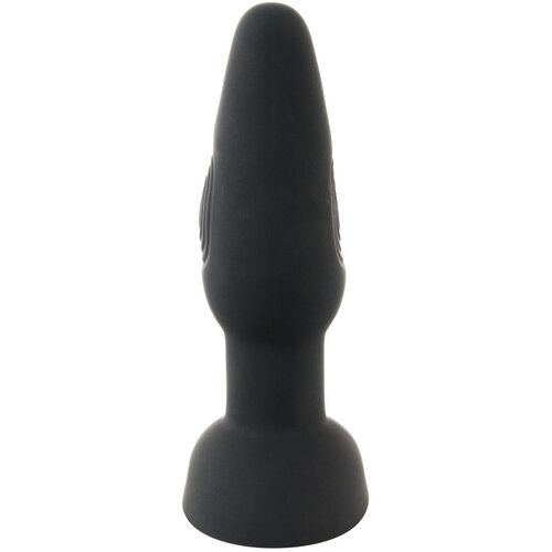 Black Velvets Analni plag, 7 režima vibracije, Sa daljinskim upravljačem, Crni Slike