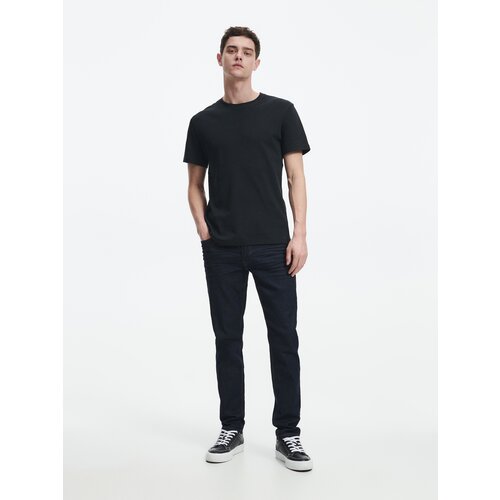 Reserved - Slim traperice isprana izgleda - steel blue Slike