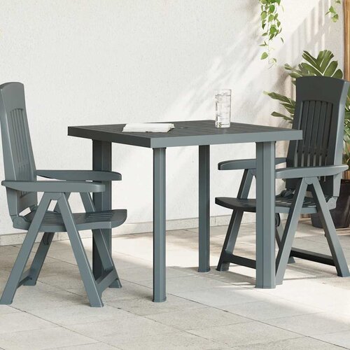  Vrtni stol zeleni 80 x 75 x 72 cm plastični Cene