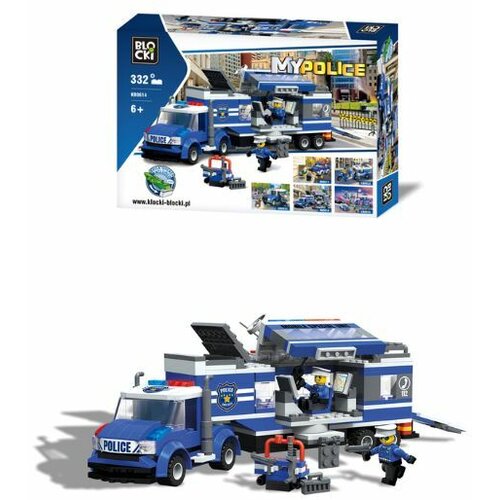  kocke blocki mobilna policijska stanica 332pcs Cene