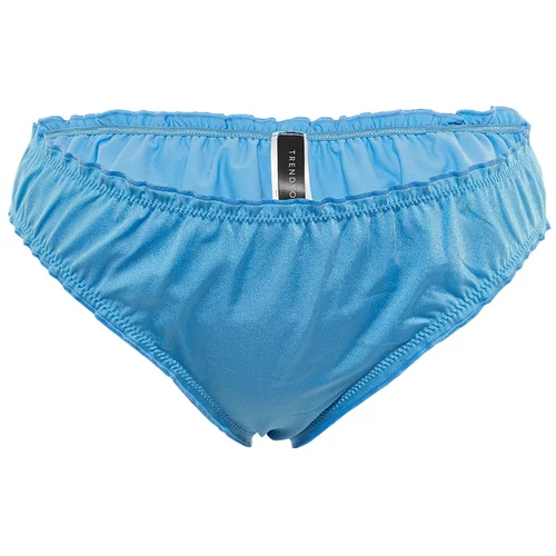Trendyol Blue Ruffle Detailed Bikini Bottom