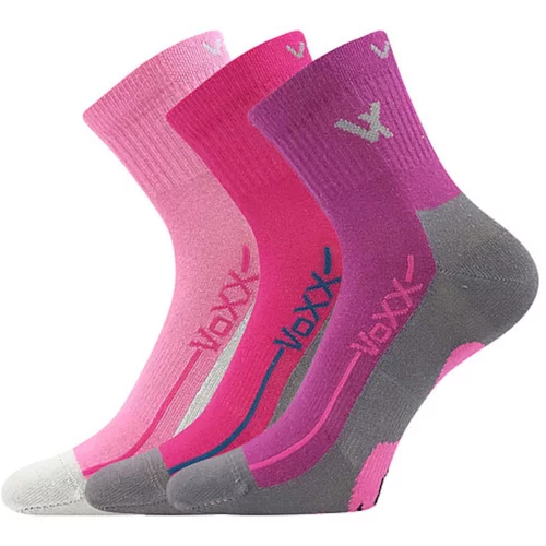 Voxx 3PACK children's socks multi-colored (Barefootik-mix-girl)