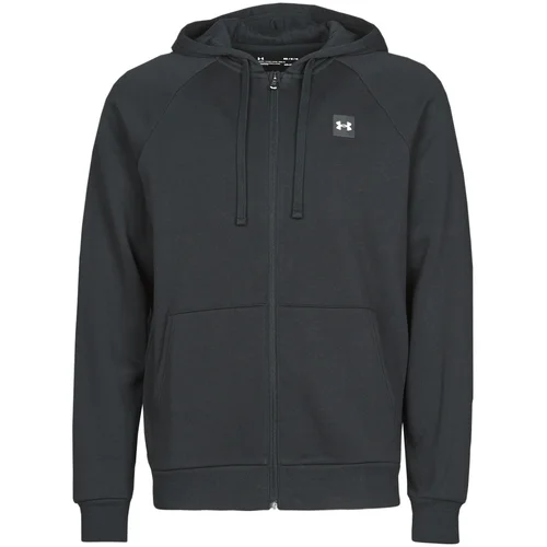 Under Armour Rival Fleece Fz Hoodie Black/ Onyx White