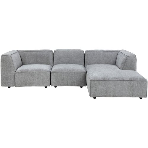 Bonami Selection svijetlo siva kutna garnitura Fairfield, desni kut, 282 cm Cijene