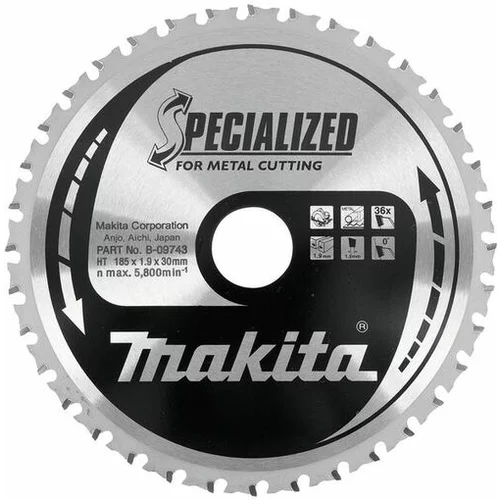Makita TCT Specialized žagin list za kovino 136x56mm B-23086