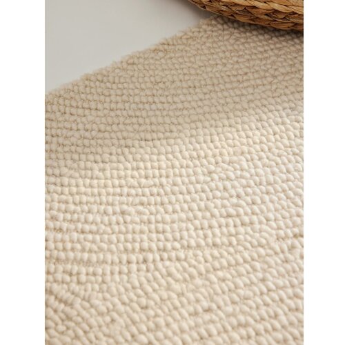 Hanse Home Ročno tkan volnen tekač v svetli naravni barvi 80x300 cm Eleni Natural White &amp;ndash; Slike