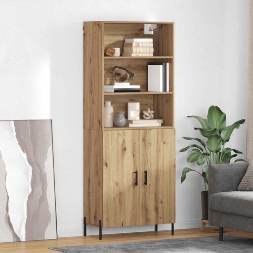 Highboard Umjetnički hrast 69,5 x 32,5 x 180 cm Cijene