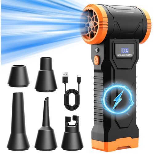 INF Ročni prenosni mini pihalnik zraka, 4000mAh, 110000RPM brezžični, (5000326958) Cene