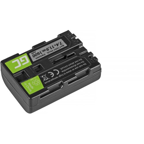 Green cell baterija NP-FM50 za sony CCD-TRV106K / CCD-TRV108, 1600 mah kompatibilna Slike