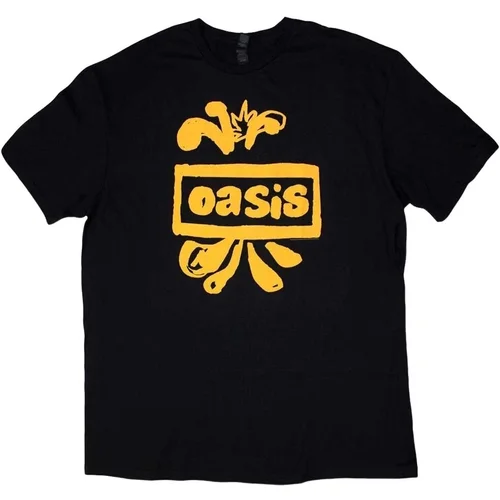 Oasis Košulja Drawn Logo Unisex Black S