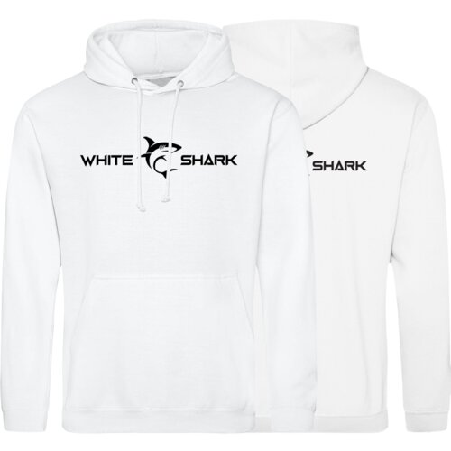 White Shark PROMO HUDICA Bijela KIDS 4, (08-hooded-k-w-4) Slike