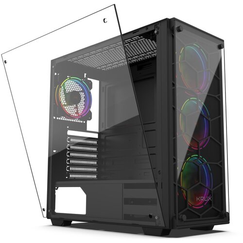 KRUX LEDA ATX Tower Black Cijene