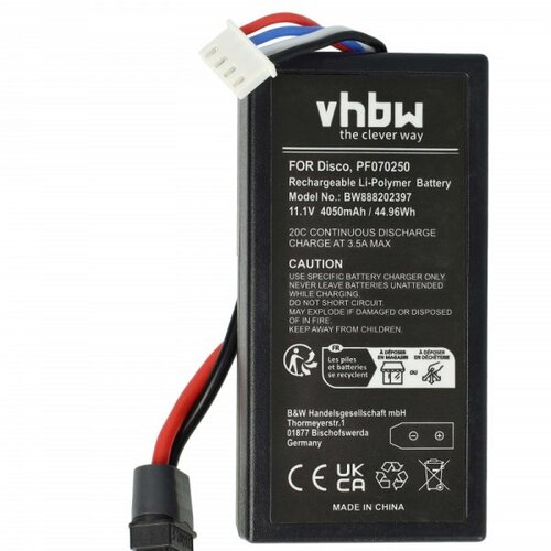 VHBW Baterija za Parrot Disco, 4050 mAh Slike