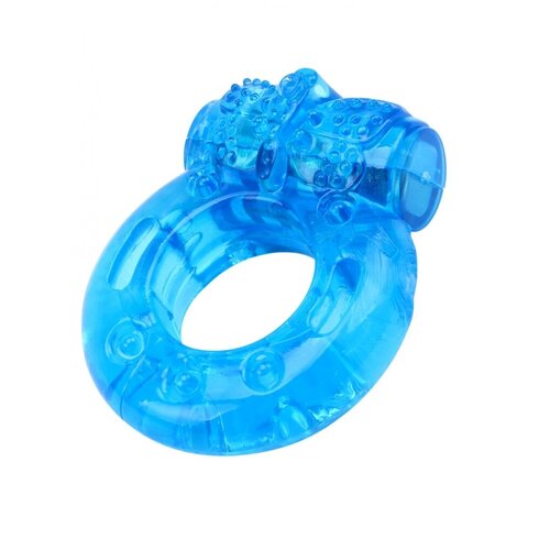  Prsten za penis Reusable, Vibrirajući, Svetloplavi Slike