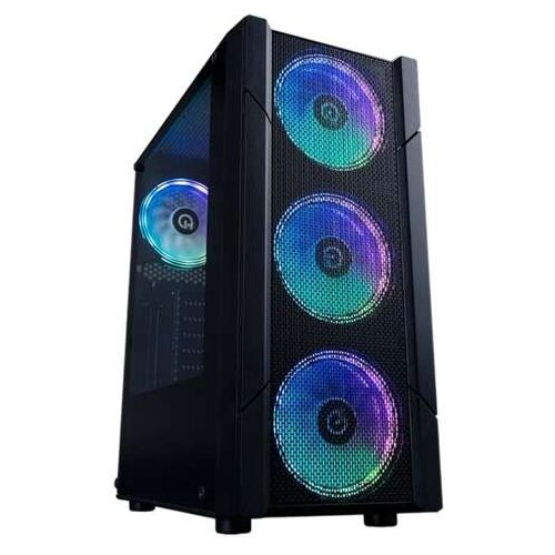 Hiditec Atx Box V30M Argb Midi Tower Black, (21408484) Slike