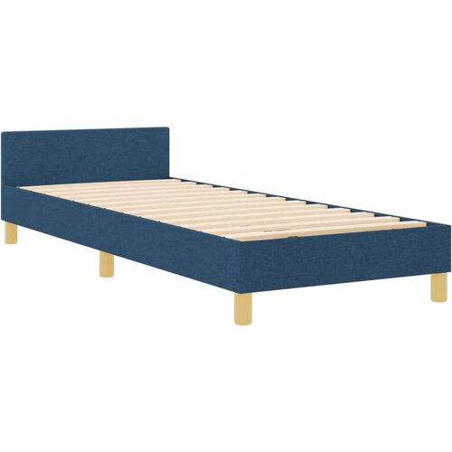 vidaXL Modra postelja 80x200 cm Tkanina, (22049579) Cene