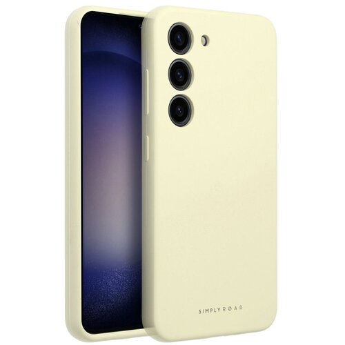  futrola roar cloud za samsung A556 galaxy A55 5G svetlo zuta Slike