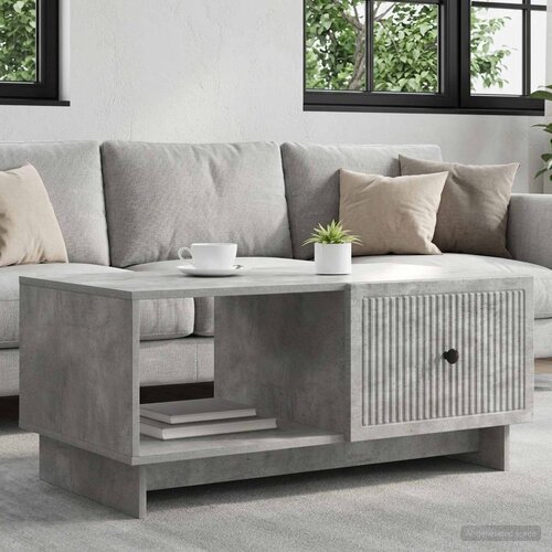  Kava Stol Betonska siva 90 x 50 x 40 cm Konstruirano drvo Cene