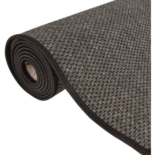  Tepih-staza s izgledom sisala antracit 80 x 250 cm Slike