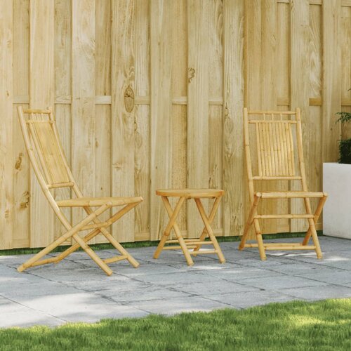 vidaXL 3-dijelni bistro set od bambusa Cene
