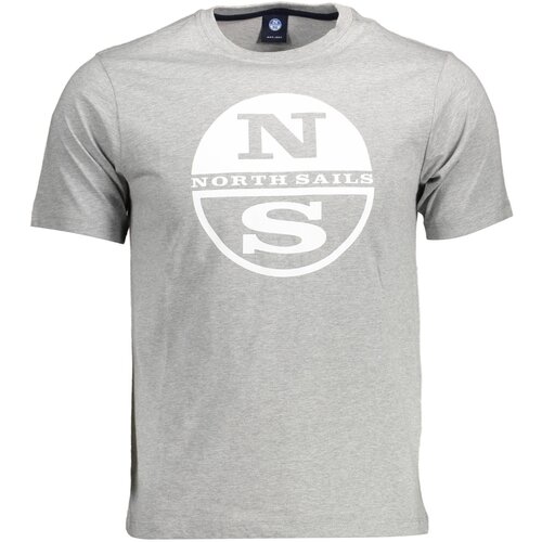 North Sails MEN&amp;amp;#39;S SHORT SLEEVE T-SHIRT GRAY Slike