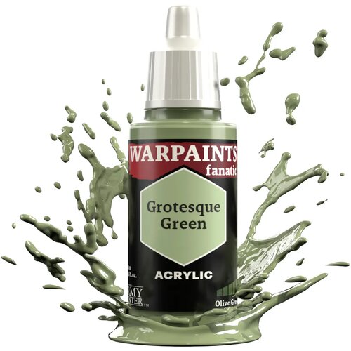 The Army Painter Warpaints Fanatic: Olive Greens - Grotesque Green Cene
