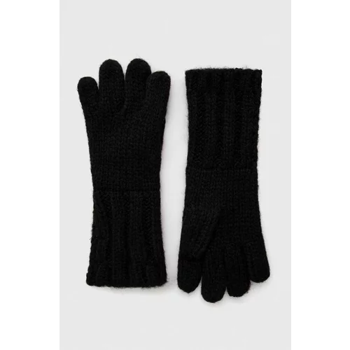 PepeJeans Otroške rokavice črna barva