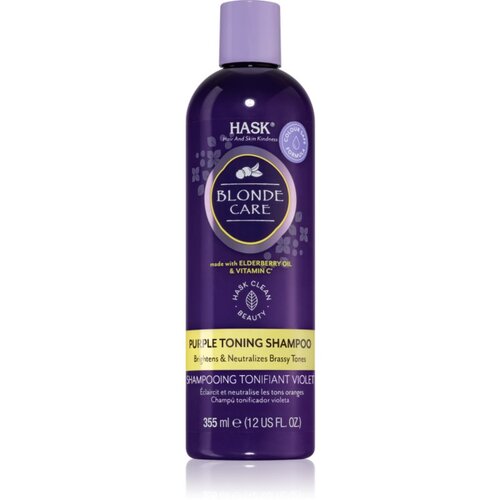 Hask Blonde Care Purple Shampoo ljubičasti šampon neutralizirajući žuti tonovi 355 ml Cijene
