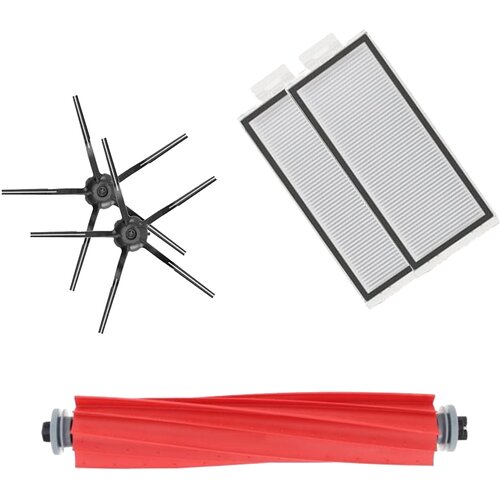  Mega-pack s črnimi stranskimi krtačkami za Roborock Q5, Q5 Max, Q7, Q7 Max Cene