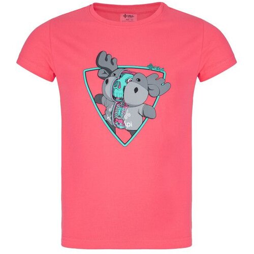 Kilpi Girls&amp;#039; cotton T-shirt ALBION-JG PINK Slike