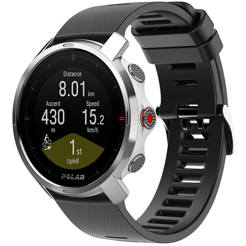 INF Silikonski pašček za uro za Polar Grit X Black, (21605472) Cene