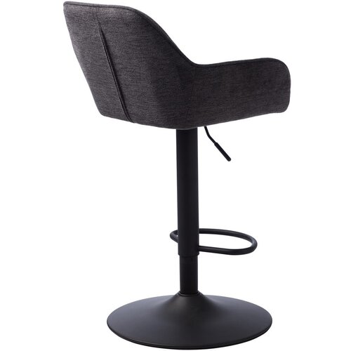 Unique Furniture Temno siv barski stol z nastavljivo vi&amp;scaron;ino Nolan &amp;ndash; Slike