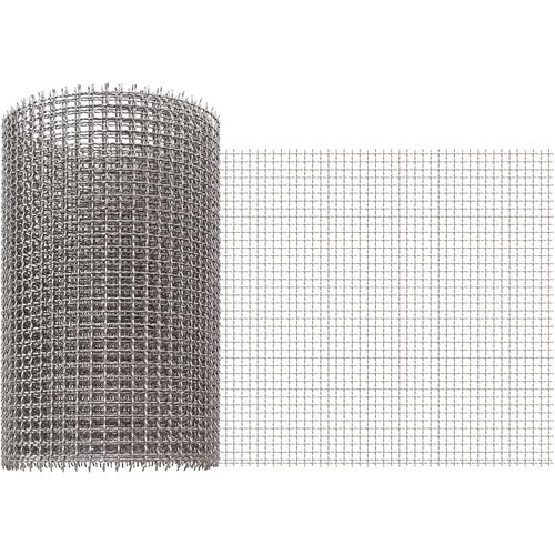 vidaXL Mrežna zaslona 20 x 1000 cm 3 Mesh Inox 201 Srebrna, (5000301019) Cene