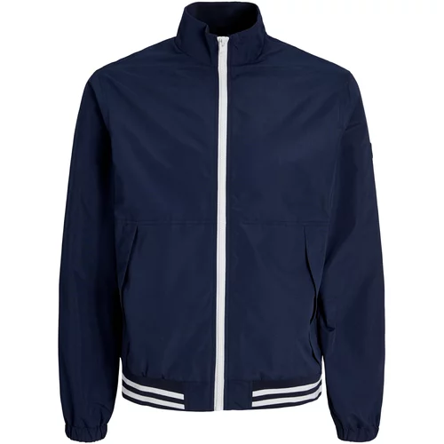 Jack & Jones Prijelazna jakna 'CLIMB' mornarsko plava / bijela
