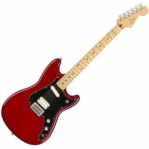 Fender Duo-Sonic HS MN Crimson Red Transparent