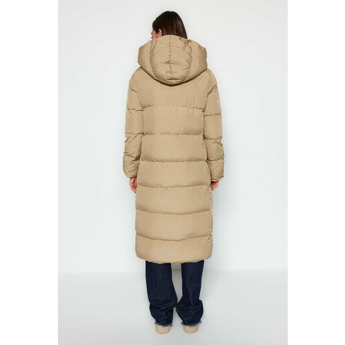 Trendyol Winter Jacket - Braun - Puffer Slike