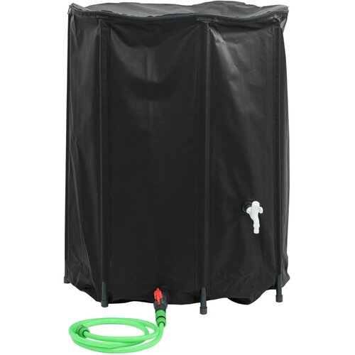 vidaXL Rezervoar za vodo s pipo zložljiv 750 L PVC Cene