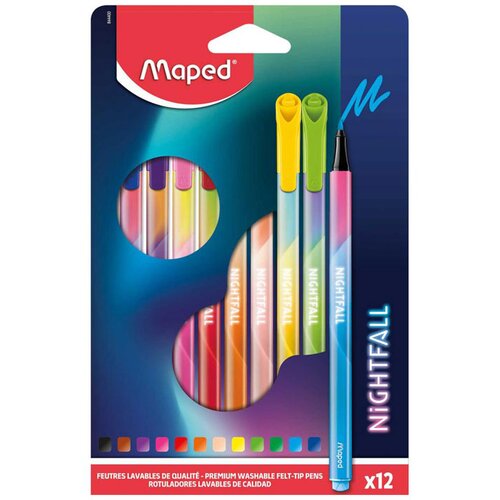 Maped flomaster nightfall 12 ( m844400 ) Cene
