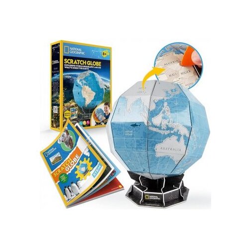 Cubic Fun globus 3D puzzle Cene