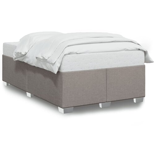 VidaXL Okvir kreveta Taupe 120x190 cm Tkanina Slike